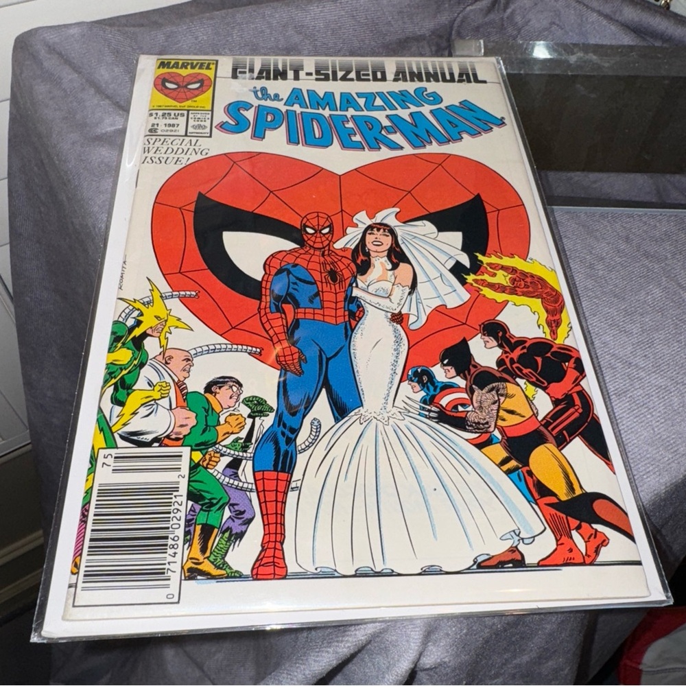 Marvel Spider-Man Wedding Issue Vintage‎ SEALED